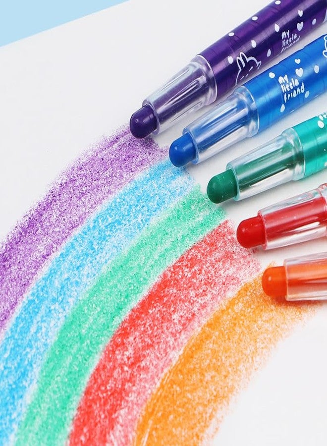 SAMVARDHAN Coloring Kit Twistable Shades Rolling Kids-Crayon Set, Coloring KiT, Crayons Pen For Drawing/School Kids/Boys/Girls/Birthday Gifts, Ink Multicolor (12) - Image 2